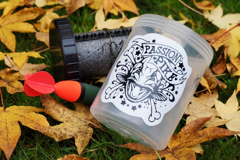Stickerbogen Hecht-Aufkleber
