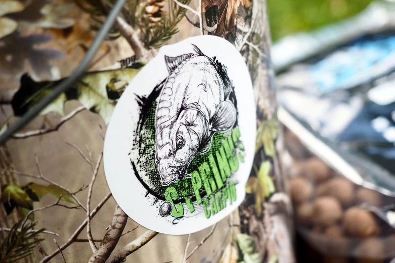 Stickerbogen Karpfen-Aufkleber