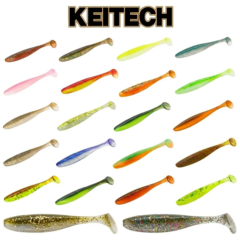 KEITECH Easy Shiner – Gummifisch für Barsch und Zander, Hecht