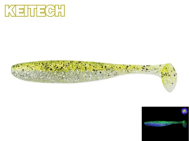 KEITECH Easy Shiner – Gummifisch für Barsch und Zander, Hecht
