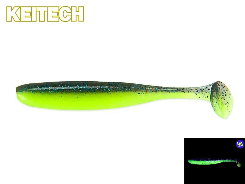 KEITECH Easy Shiner – Gummifisch für Barsch und Zander, Hecht
