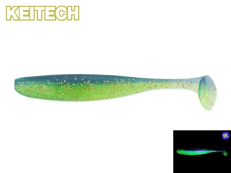 KEITECH Easy Shiner – Gummifisch für Barsch und Zander, Hecht