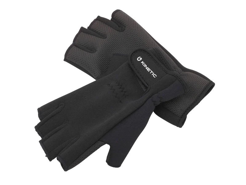 Kinetic Neoprene Half Finger Glove Handschuhe Neopren Halbfinger