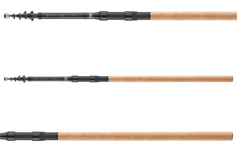 Daiwa Ninja X Tele Carp 9ft / 10ft / 12ft 2,00lbs-3,00lbs Karpfenrute Teleskoprute Angelrute