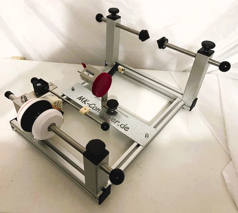 Profi-Schnurspulgerät V1 M310 | Mit mechanischem Hilß-Zählwerk & Linearführung