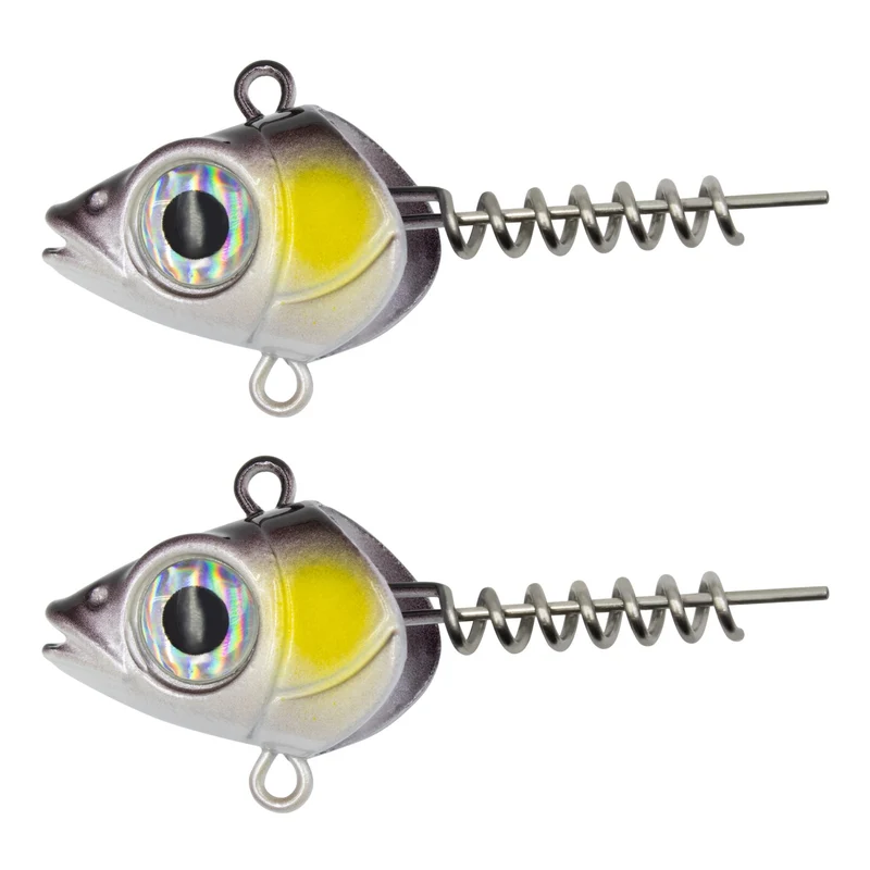 Senshu Pelaga Head – Screw-In Jigkopf mit 3D-Augen für Vertikalangeln