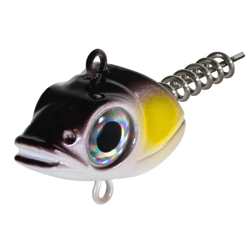 Senshu Pelaga Head – Screw-In Jigkopf mit 3D-Augen für Vertikalangeln