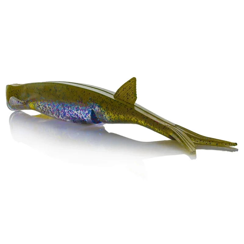 Senshu Pelaga Shad & Head Set – Profi Vertikalköder für Zander & Hecht – Pelagisch Angeln (16cm/24cm)