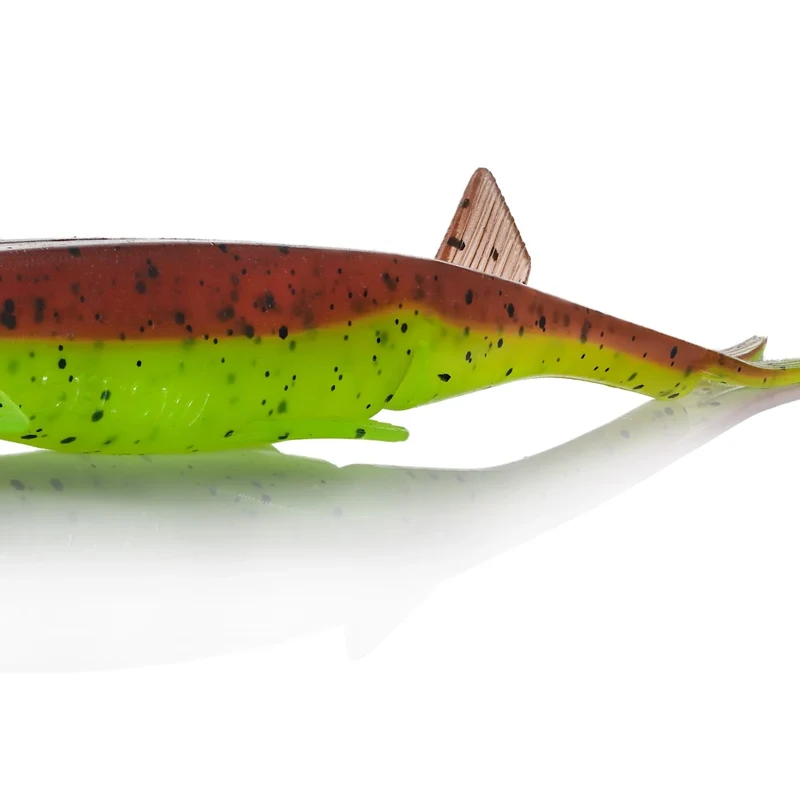 Senshu Pelaga Shad & Head Set – Profi Vertikalköder für Zander & Hecht – Pelagisch Angeln (16cm/24cm)