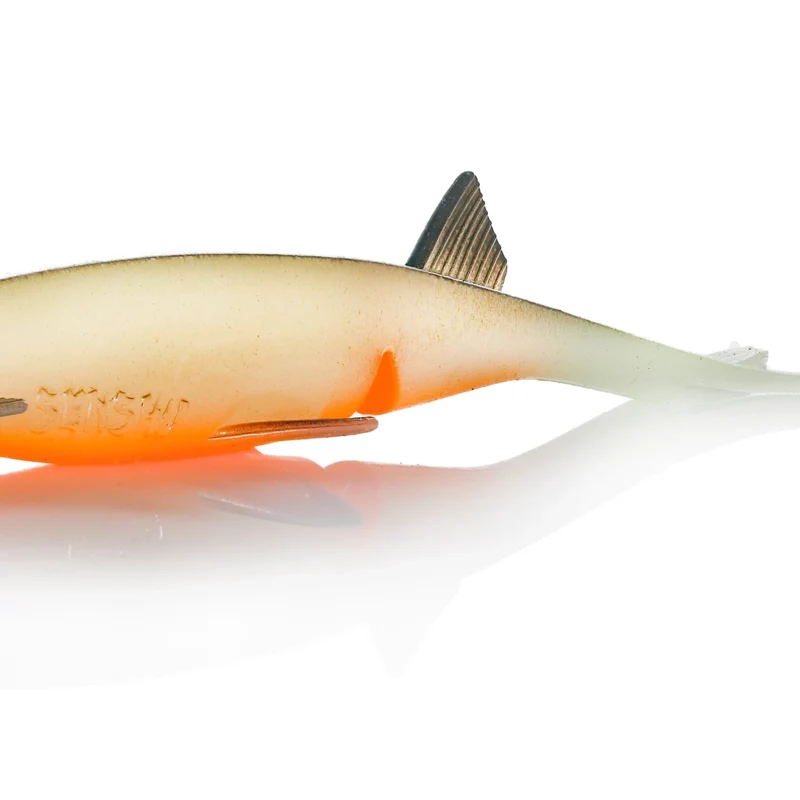 Senshu Pelaga Shad & Head Set – Profi Vertikalköder für Zander & Hecht – Pelagisch Angeln (16cm/24cm)