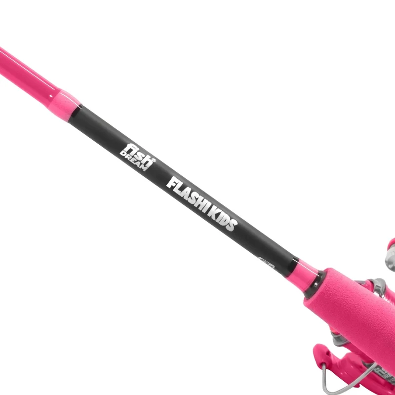 Fishdream Flashi Kids Spinnset – Kinder Angelset mit Rute & Rolle für Anfänger