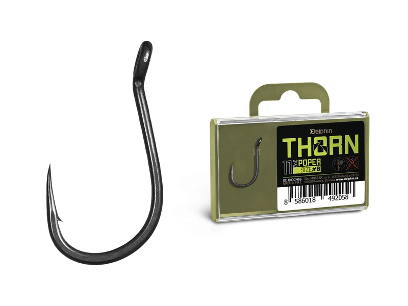 Delphin THORN 11x | Ultra-scharfer Karpfenhaken