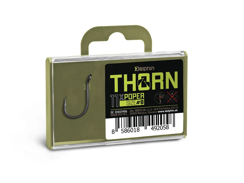 Delphin THORN 11x | Ultra-scharfer Karpfenhaken