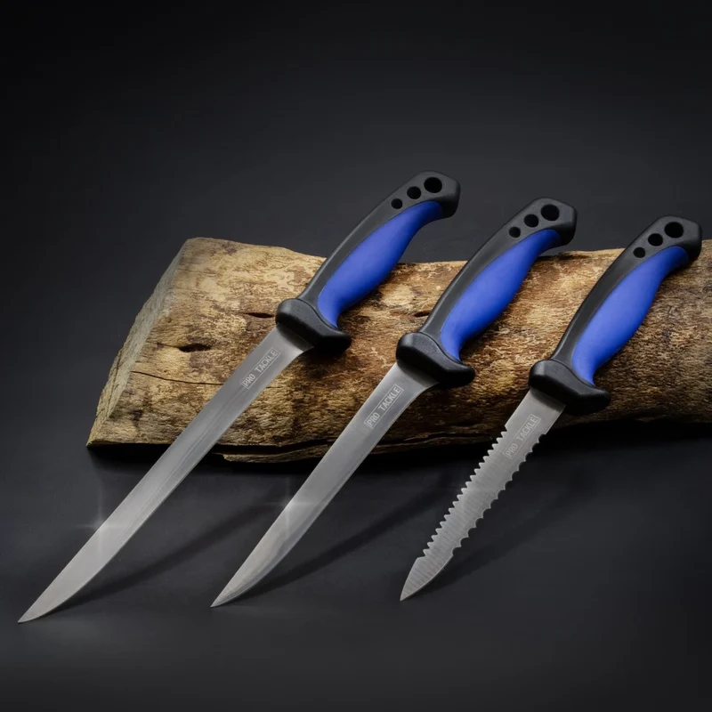 Filetiermesser Set im Koffer – Profi Filetset für Angler & Küche