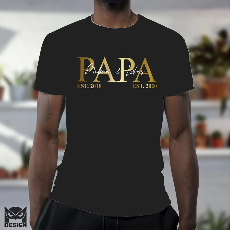 Papa Shirt personalisiert