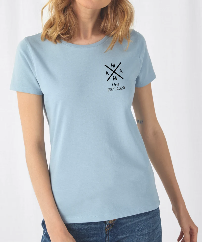 Personalisiertes Mama Shirt