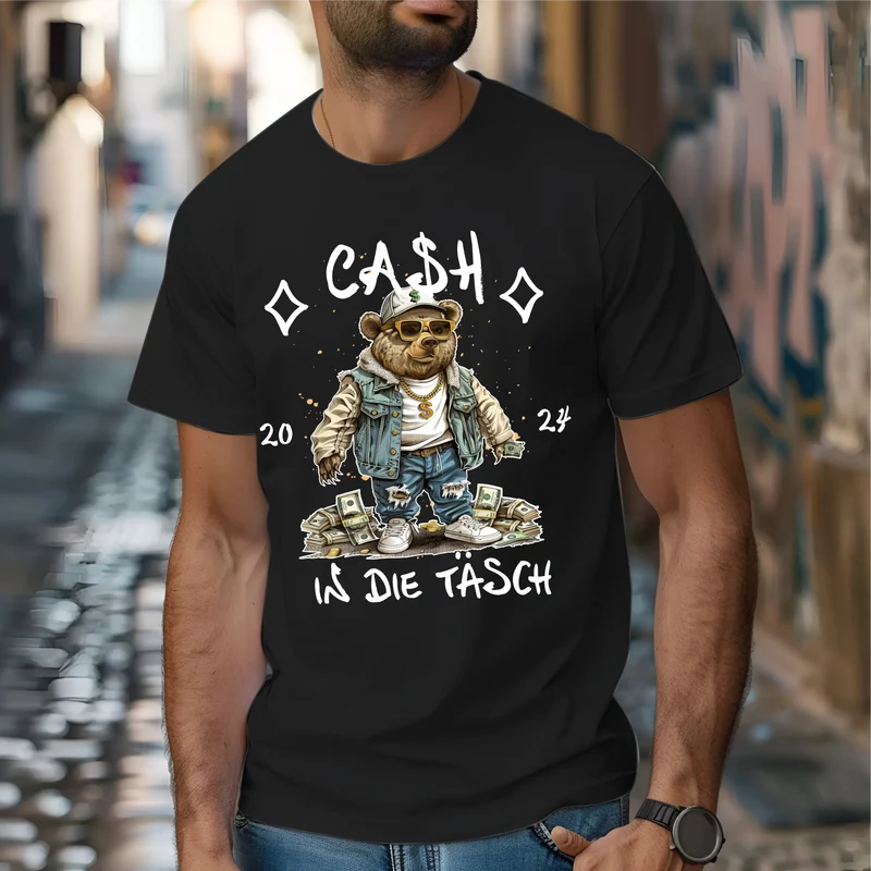 Cash in die Täsch Shirt - Money Shirt Ca$h Dollar T-Shirt