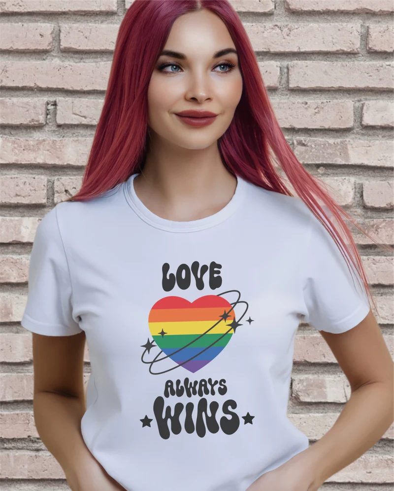 Gay Pride T-Shirt | Shirt für LGBTIQA | CSD T-Shirt | bedrucktes Pride Shirt