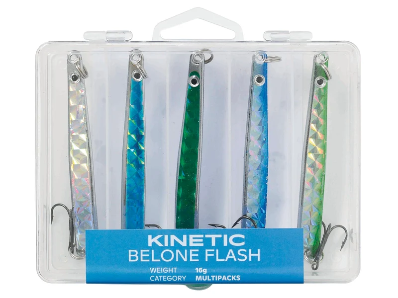 Kinetic Belone Flash Hornhechtblinker Set