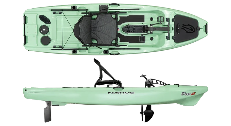 Native Watercraft Slayer 10 LTE Propel – Ultraleichtes Pedal-Kajak für Angler