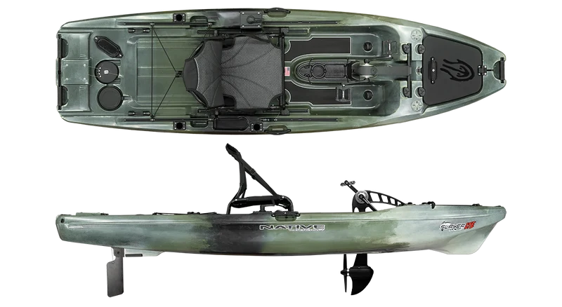 Native Watercraft Slayer 10 LTE Propel – Ultraleichtes Pedal-Kajak für Angler