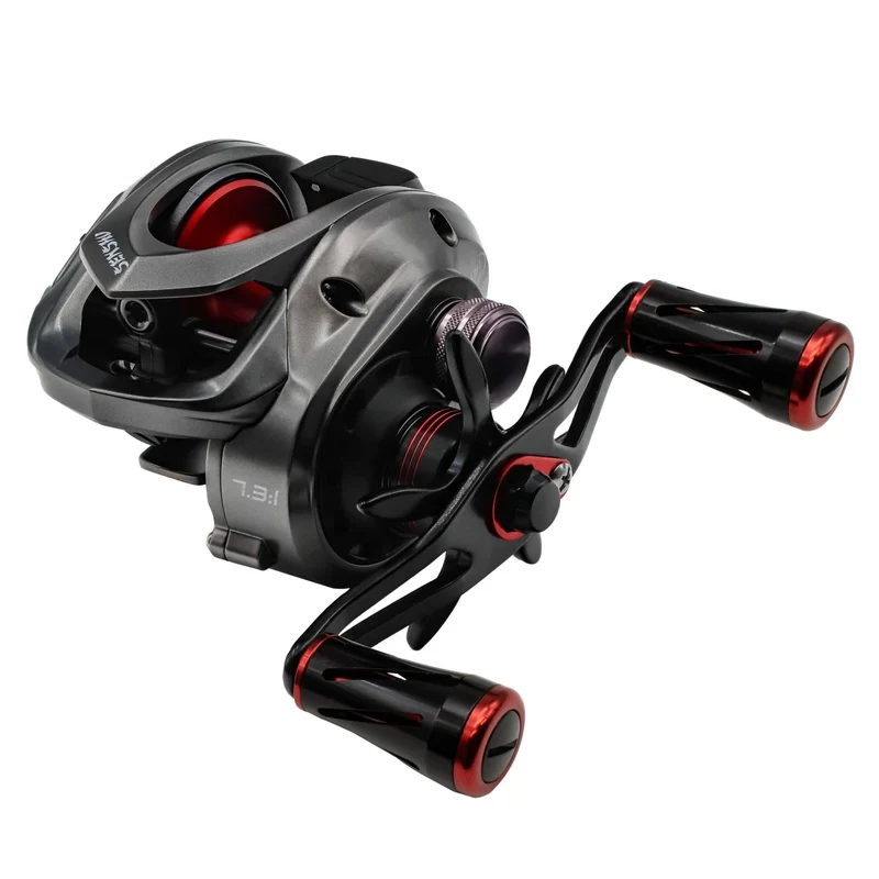 Senshu Psycho Low Profile Cast – Baitcaster Rolle für modernes Raubfischangeln