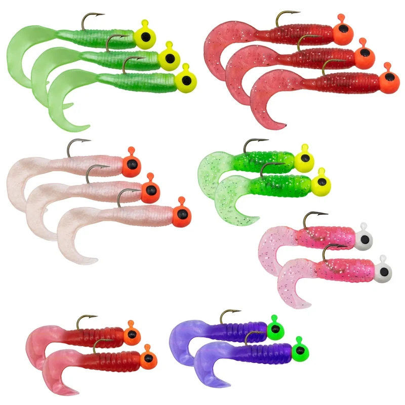 Fishdream Twister Set – Weiche Kunstköder für Raubfische