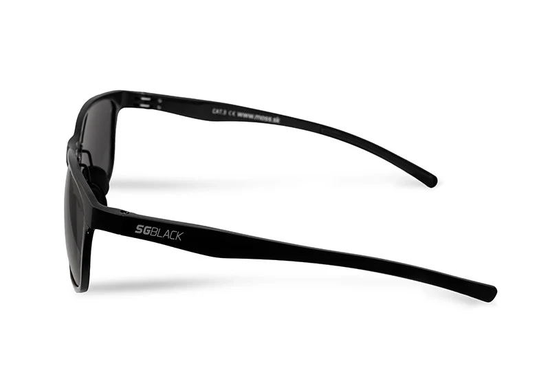 Delphin SG BLACK Polarisierende Sonnenbrille | Schwarze Gläser | UV-Schutz