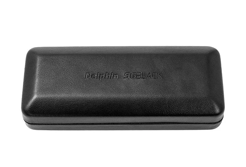 Delphin SG BLACK Polarisierende Sonnenbrille | Schwarze Gläser | UV-Schutz