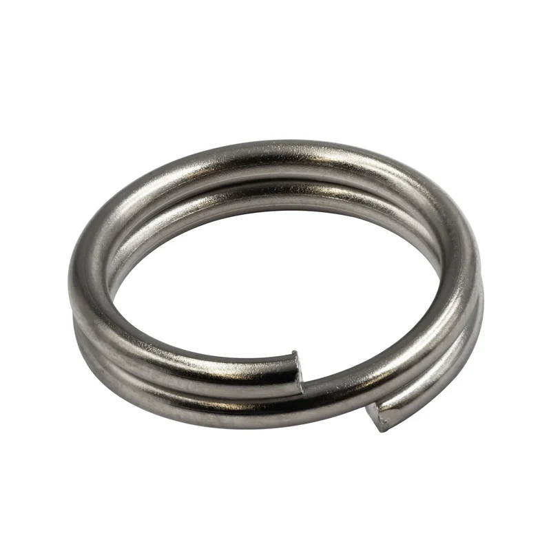 Senshu Splitring Round – Edelstahl Sprengring rund für Kunstköder