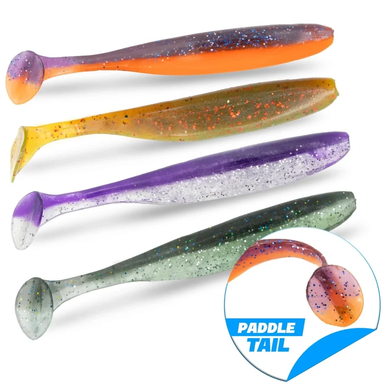 Senshu Breazy Shiner – Clear Water Mix Softbaits für Barsch & Zander
