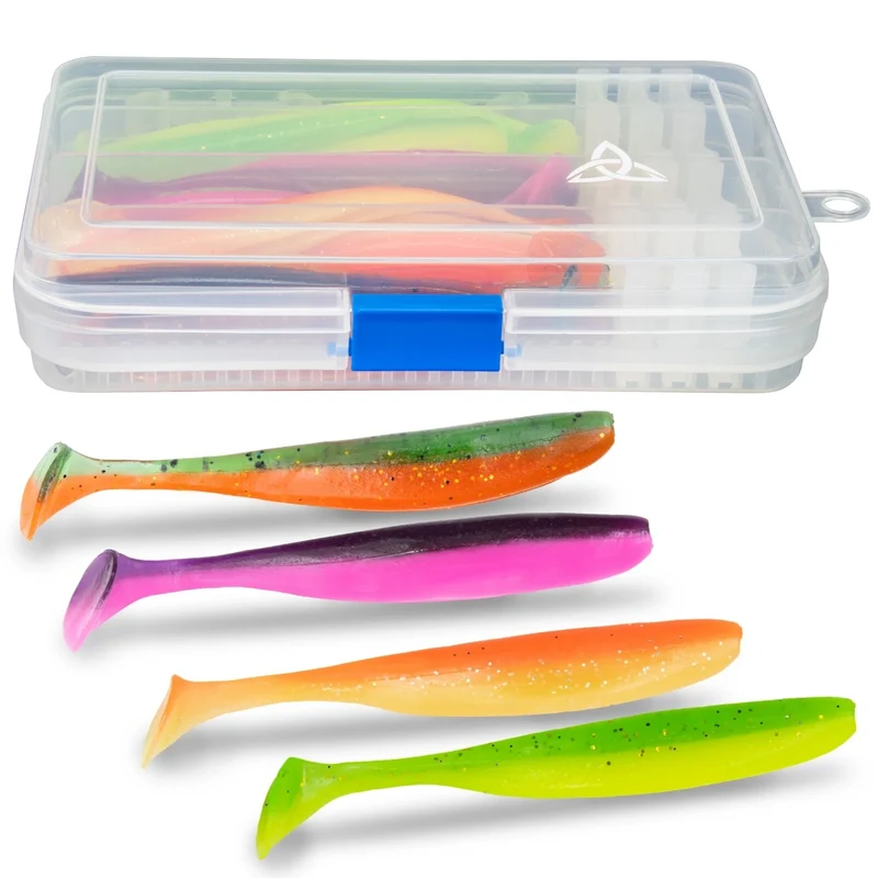 Senshu Breazy Shiner – Clear Water Mix Softbaits für Barsch & Zander