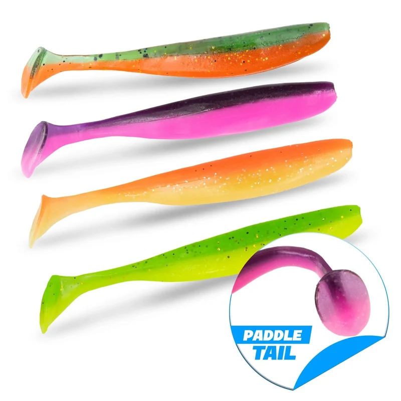 Senshu Breazy Shiner – Clear Water Mix Softbaits für Barsch & Zander