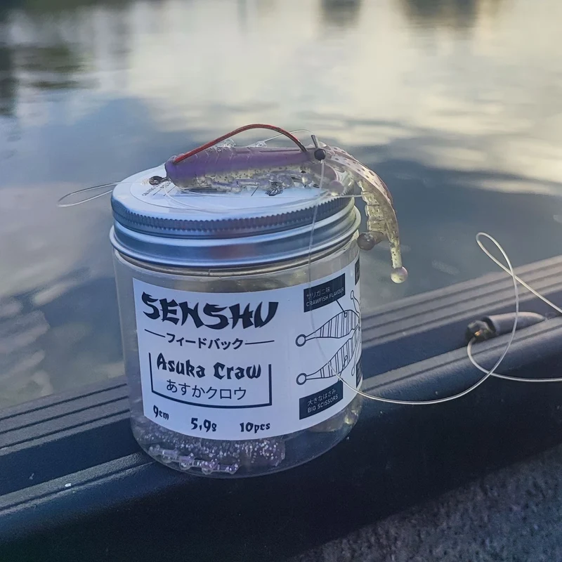 Senshu Asuka Craw – Creature Bait für Barsch, Zander & Schwarzbarsch