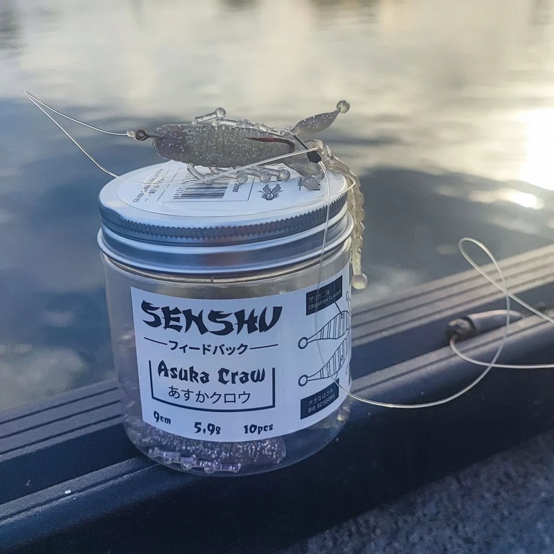 Senshu Asuka Craw – Creature Bait für Barsch, Zander & Schwarzbarsch
