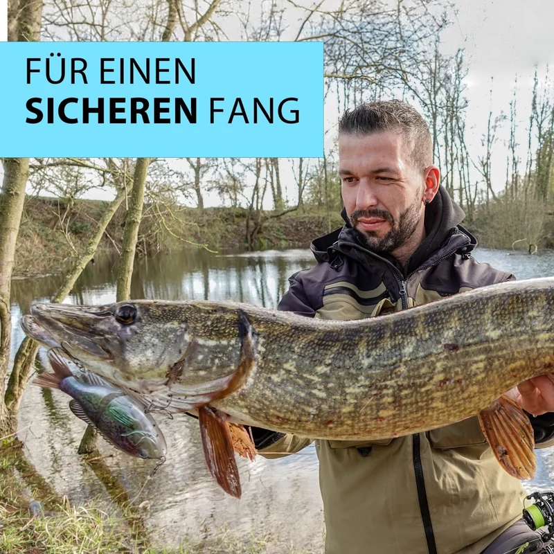 Senshu Measure Mat – Abhakmatte mit Maßband für Hecht, Zander & Barsch