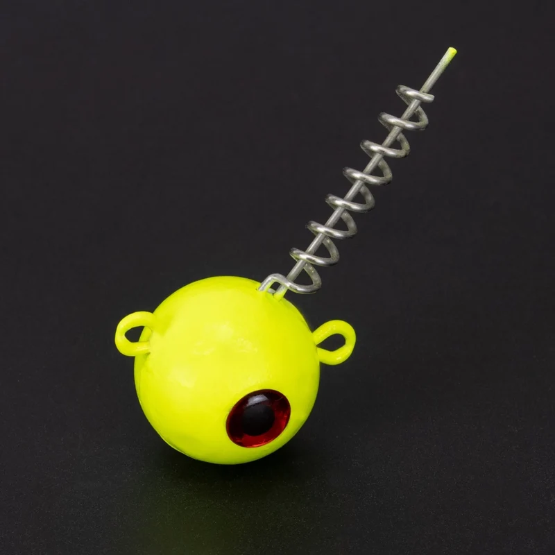 Senshu Screw-In Head UV – UV-aktiver Screw Jigkopf für Softbaits