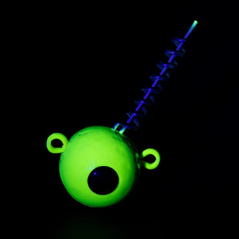 Senshu Screw-In Head UV – UV-aktiver Screw Jigkopf für Softbaits
