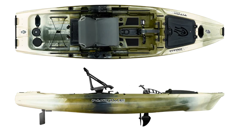 Native Watercraft TitanX Propel 12.5 – Premium Fishing Kayak