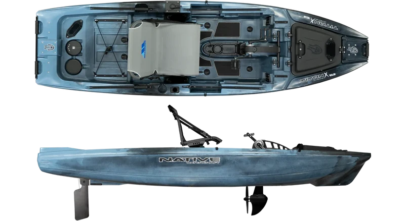 Native Watercraft TitanX Propel 10.5 – Kompaktes Premium Fishing Kayak