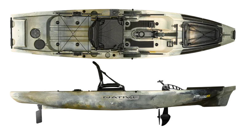 Native Watercraft Slayer Propel 12.5 Max – Fishing Kayak mit Propel-Antrieb