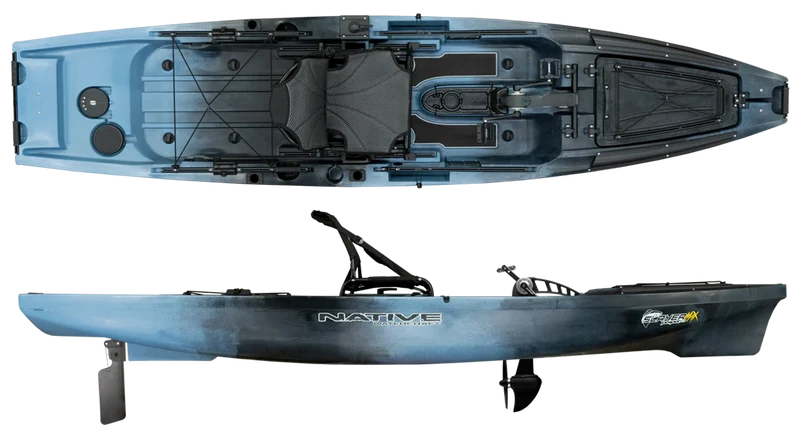 Native Watercraft Slayer Propel 12.5 Max – Fishing Kayak mit Propel-Antrieb