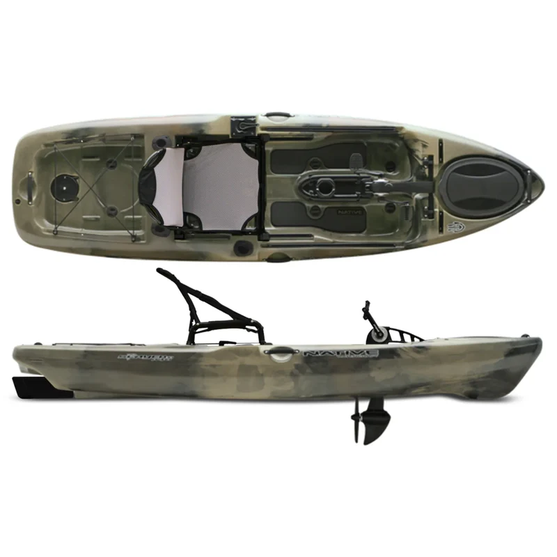 Native Watercraft Slayer Propel 10 – Kompaktes Angelkajak mit Pedalantrieb