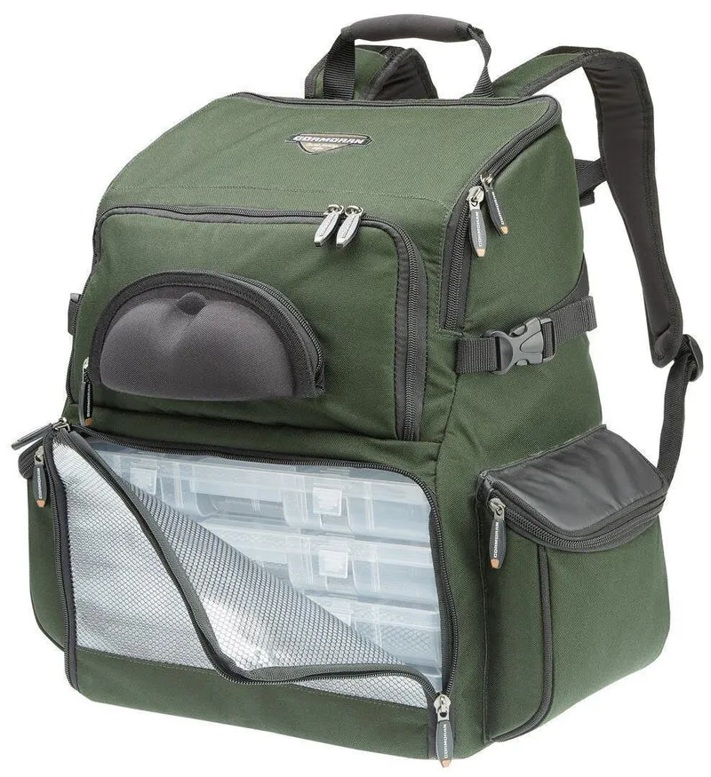 Cormoran Kunstködertasche Modell 5005 Rucksack inkl Boxen