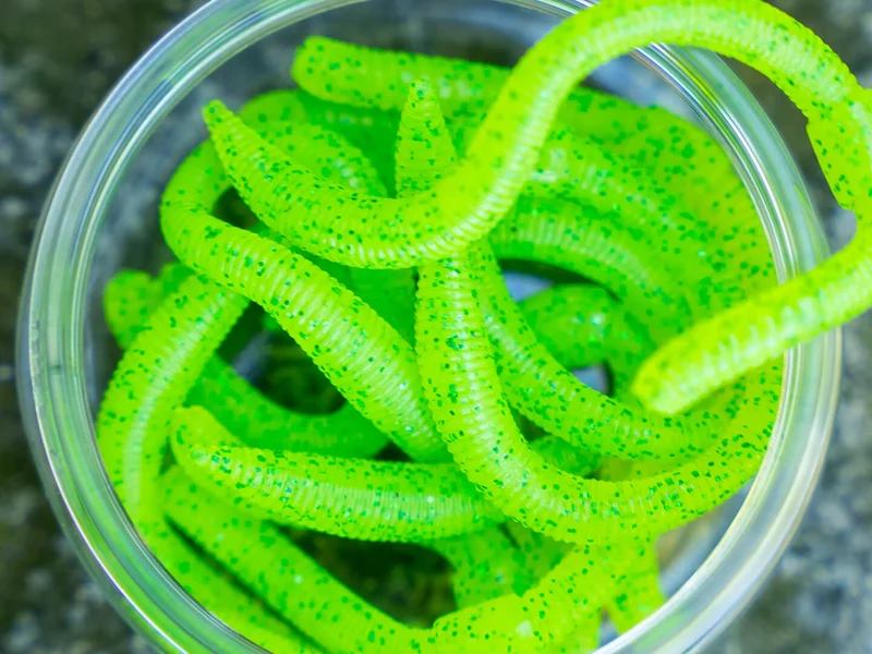 Spro Freestyle Twitch Worm Inhalt 8 Stück schwimmend