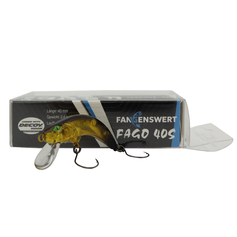 Fangenswert FAGO 40S EA10 Wobbler Forellenköder