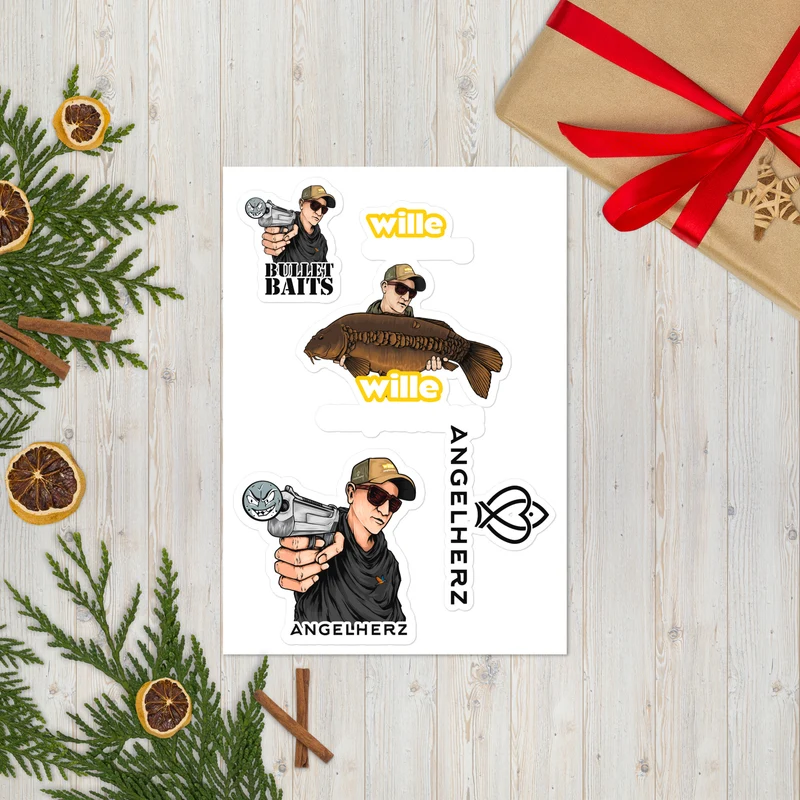 Sticker-Blatt Wille2