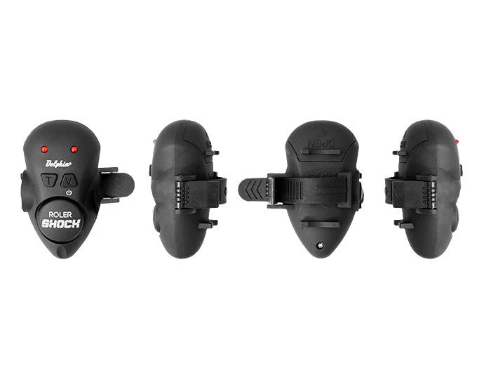 Delphin ROLER SHOCK Funkbissanzeiger Set | Hochsensibler Vibrationsbissanzeiger für Waller