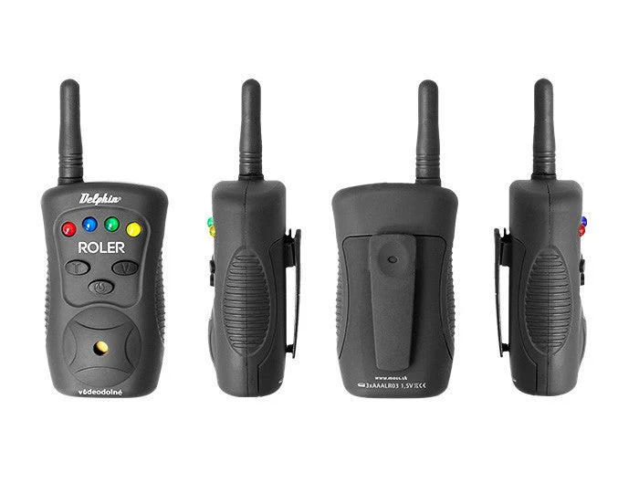 Delphin ROLER SHOCK Funkbissanzeiger Set | Hochsensibler Vibrationsbissanzeiger für Waller