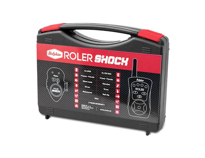 Delphin ROLER SHOCK Funkbissanzeiger Set | Hochsensibler Vibrationsbissanzeiger für Waller